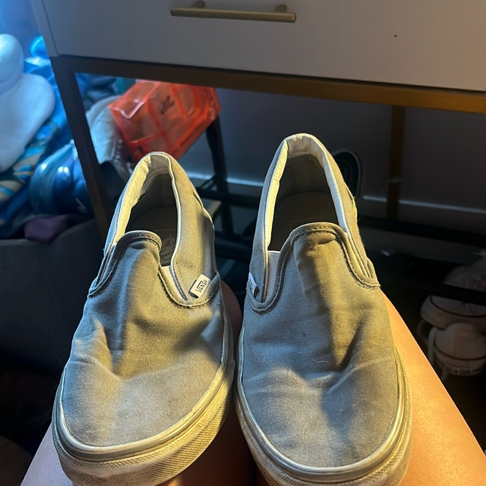 Size 9 Grey vans